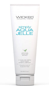 Wicked Simply Aqua Jelle 120ml Lubricants and Lotions